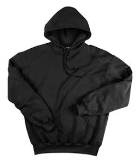 1254 Badger Adult Blended Hooded Sweatshirt Black
