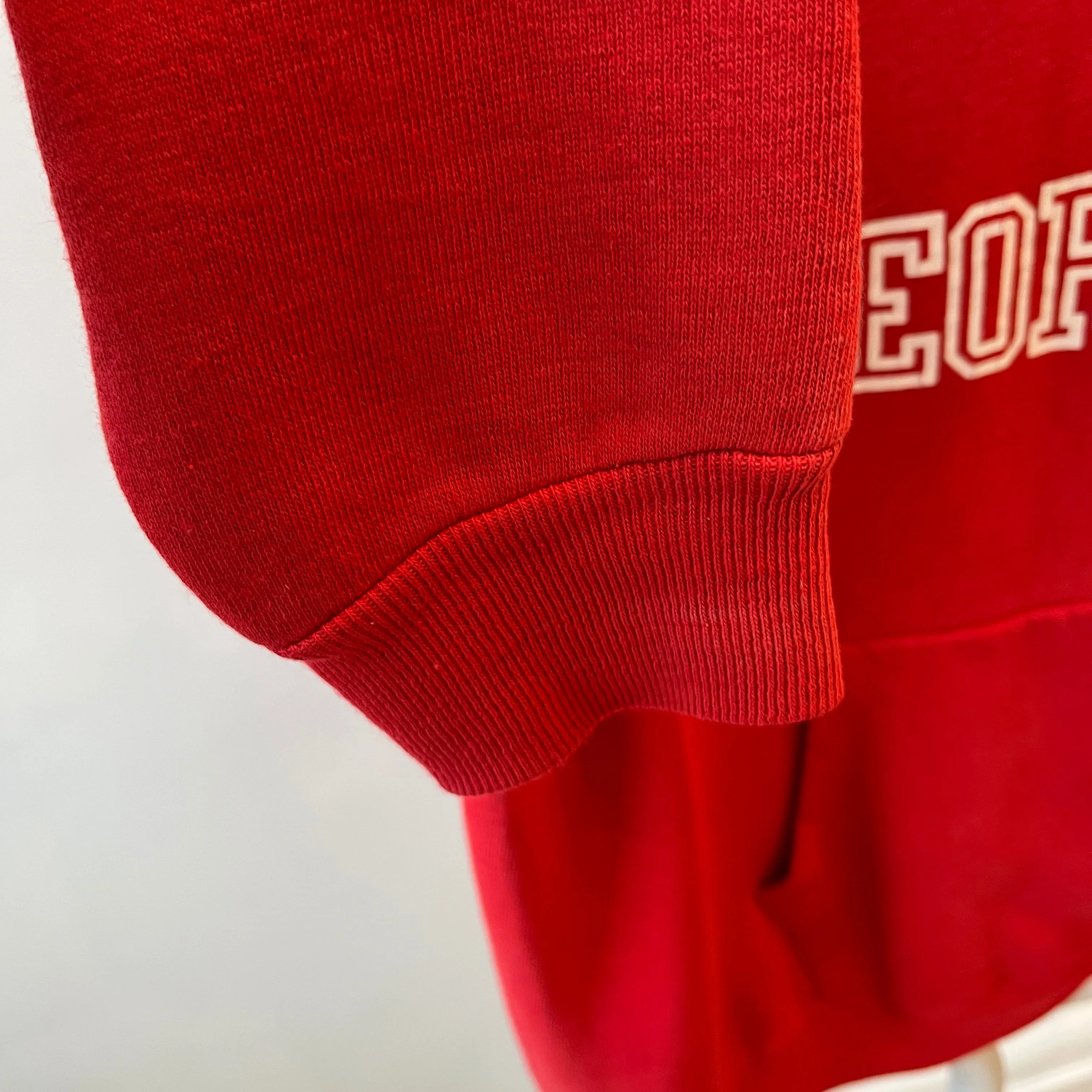 1970/80s Sun Faded, Perfectly Worn and Luxuriously Soft Georgie Hoodie - Go DAWGS