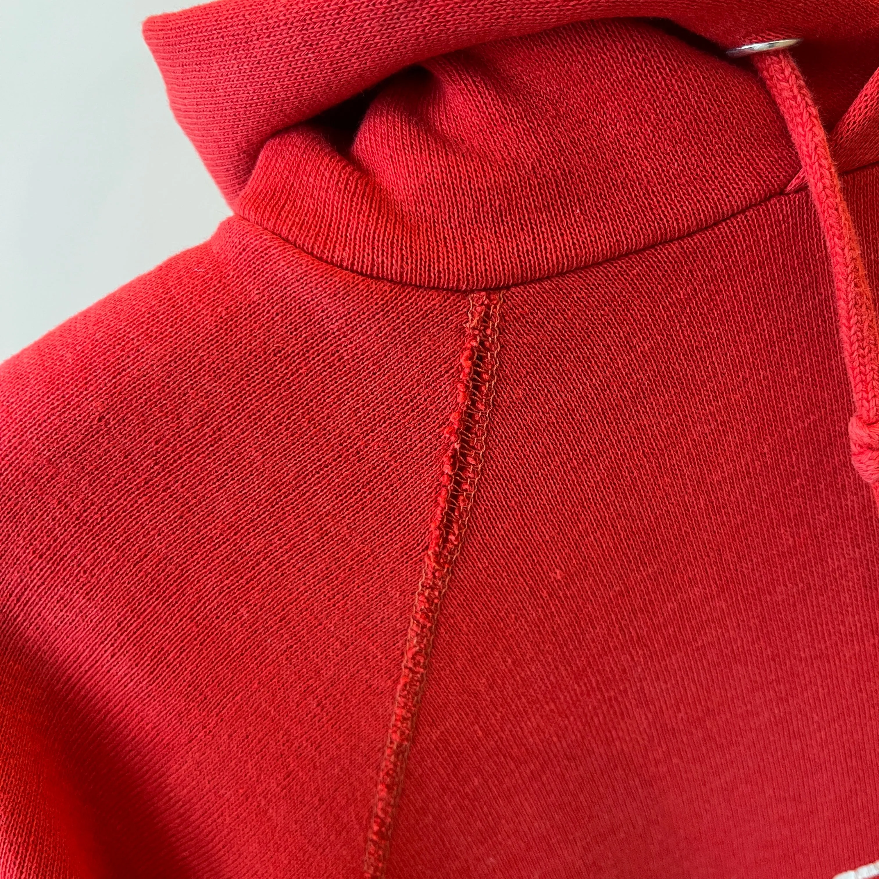 1970/80s Sun Faded, Perfectly Worn and Luxuriously Soft Georgie Hoodie - Go DAWGS