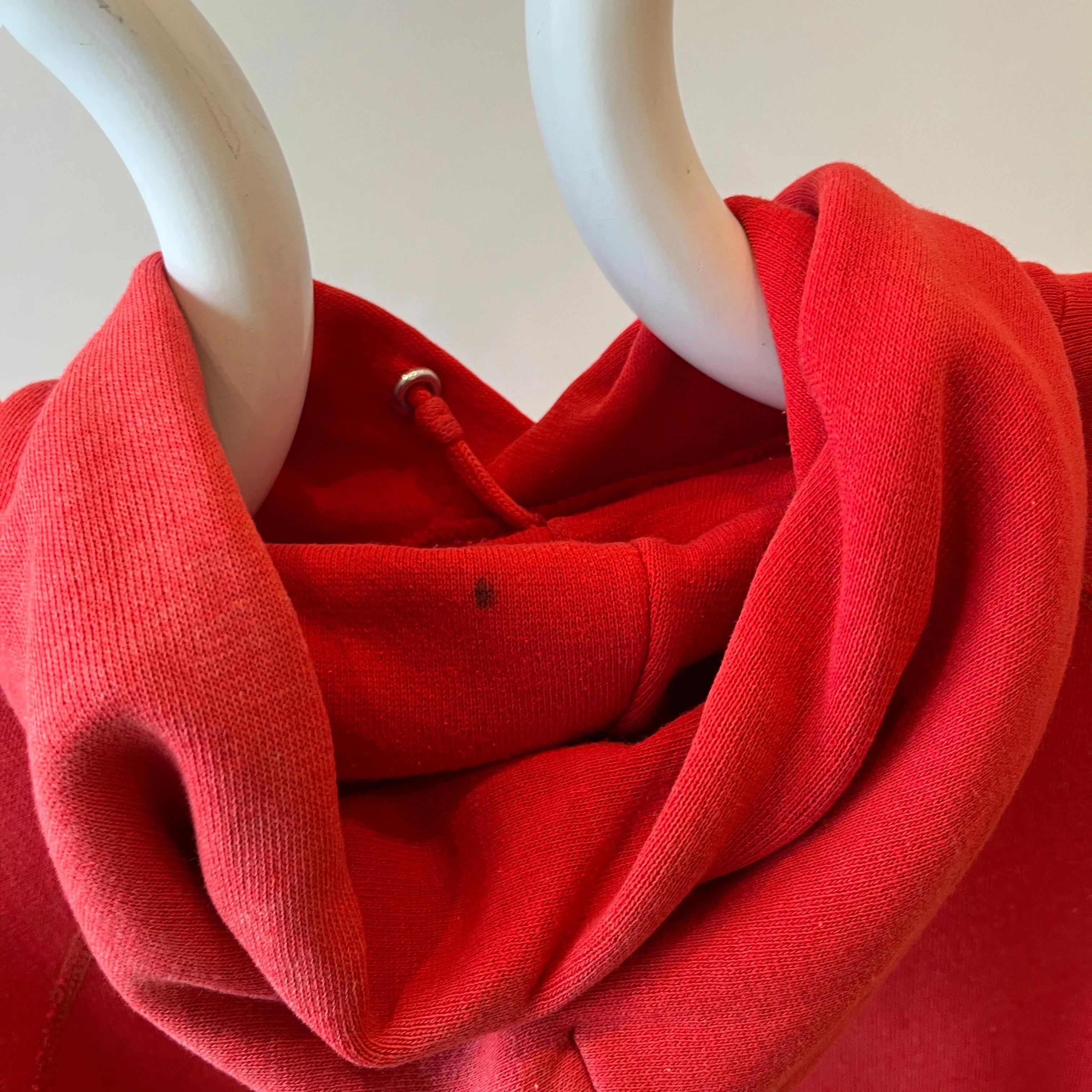 1970/80s Sun Faded, Perfectly Worn and Luxuriously Soft Georgie Hoodie - Go DAWGS