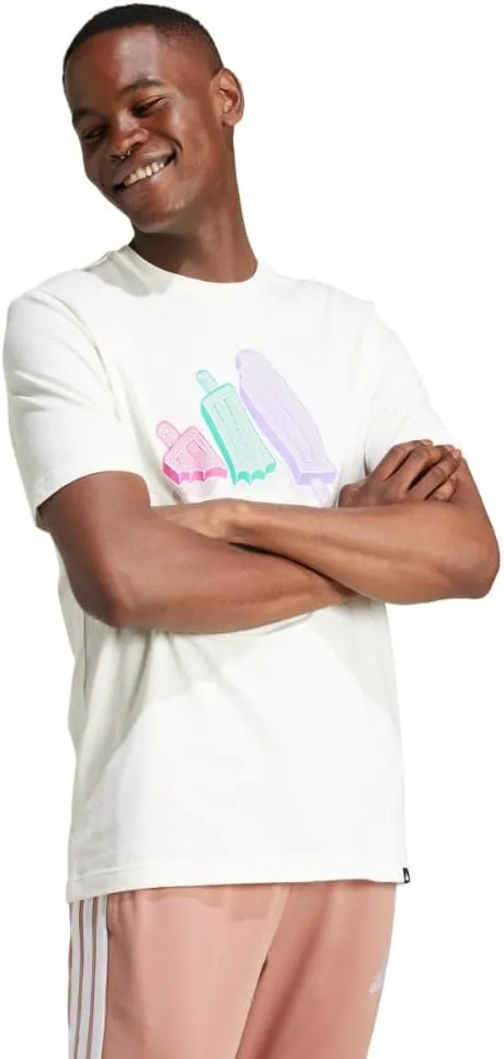 adidas Men's Lounge Ice Graphic T-Shirt