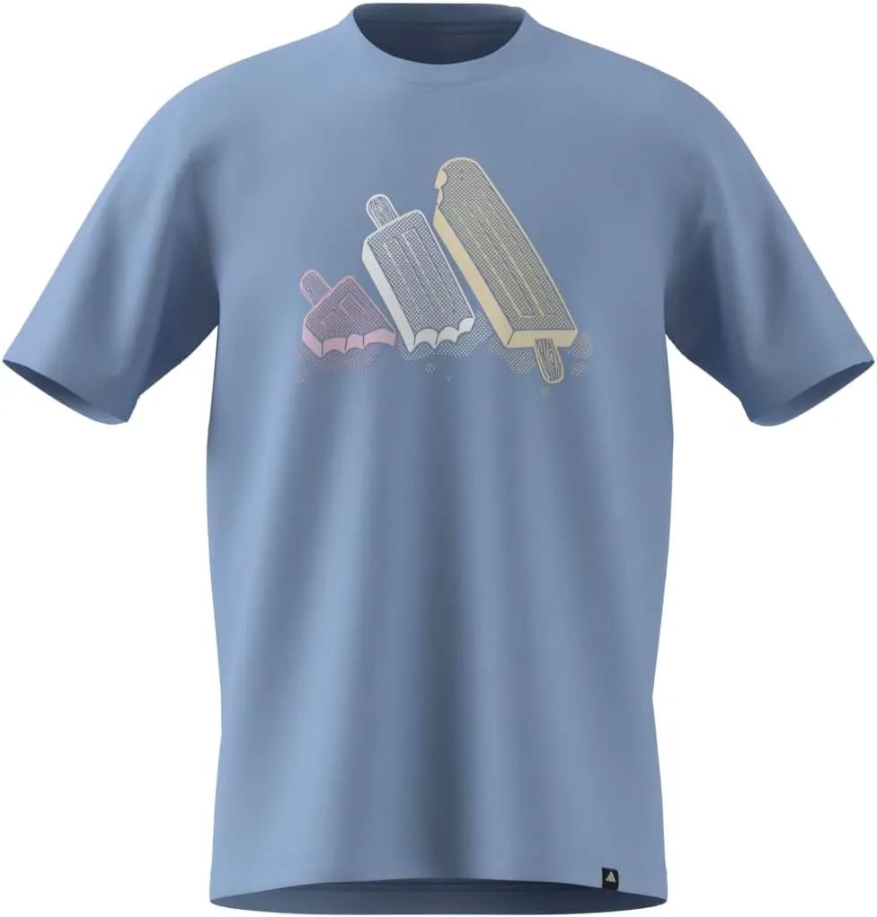 adidas Men's Lounge Ice Graphic T-Shirt