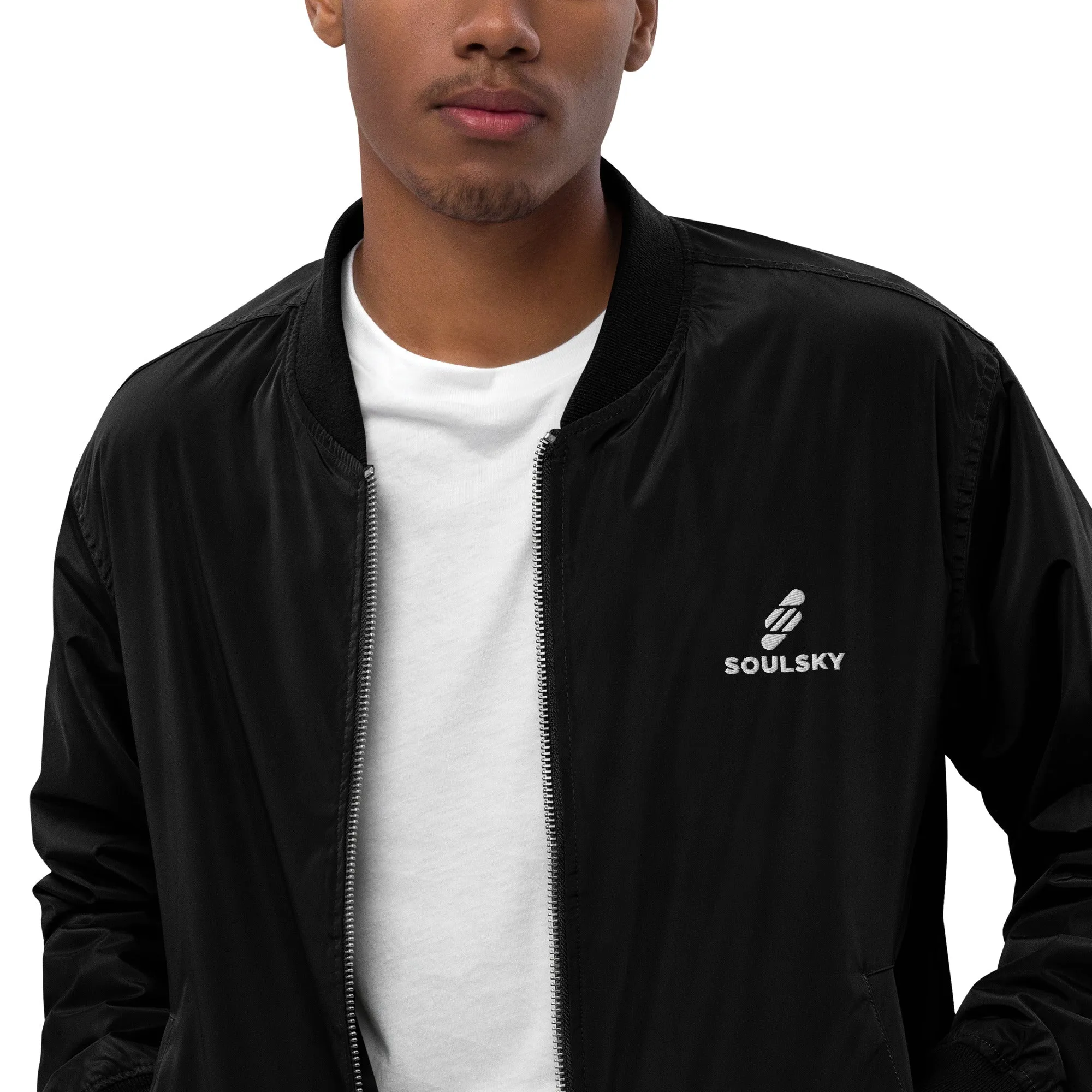 AFRICA ON THE RISE Premium Bomber Jacket