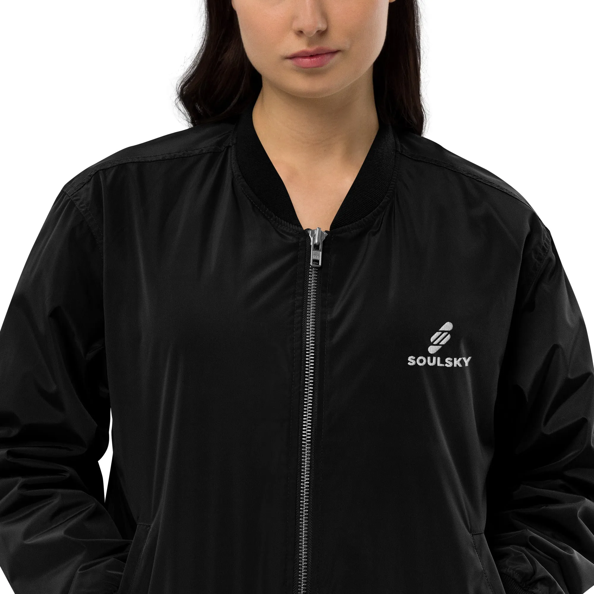 AFRICA ON THE RISE Premium Bomber Jacket