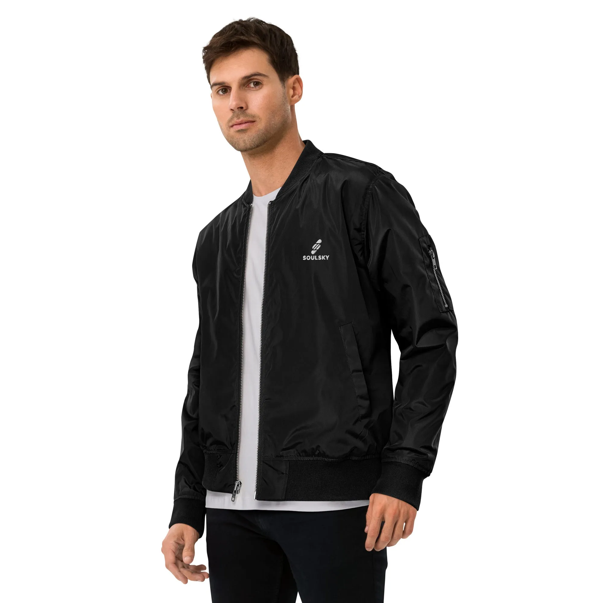 AFRICA ON THE RISE Premium Bomber Jacket