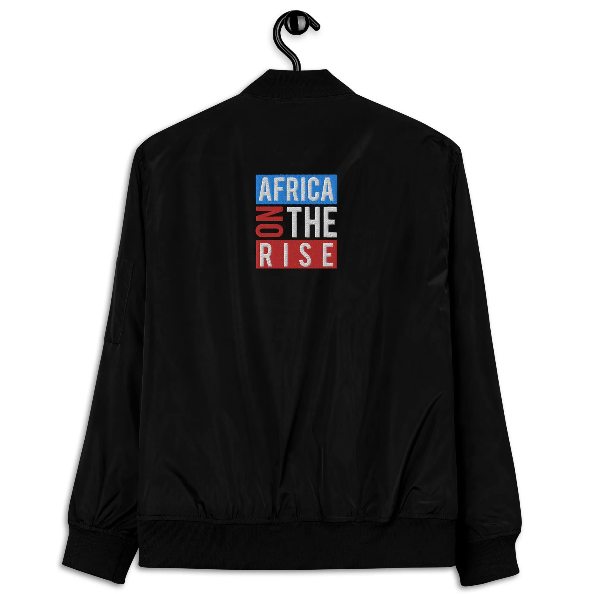 AFRICA ON THE RISE Premium Bomber Jacket