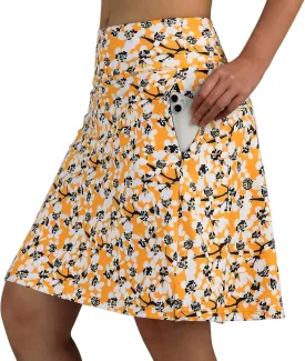 ANIVIVO Women's Skorts Skirts 20" Knee Length,Tennis Golf Pickleball Sports Skirts with High Waisted Zipper Pockets
