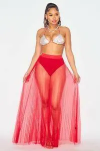 BAE sheer skirt.