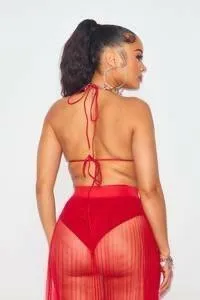 BAE sheer skirt.