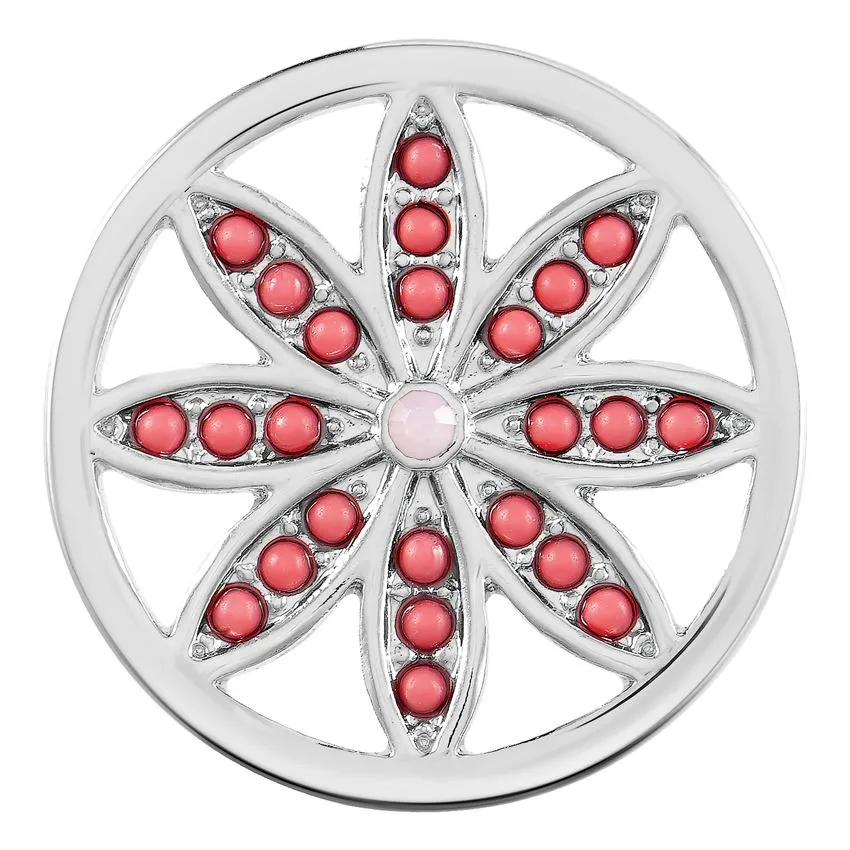 Bead Flower - Coral - Final Sale