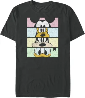 Disney Men's Characters Crew Crop T-Shirt
