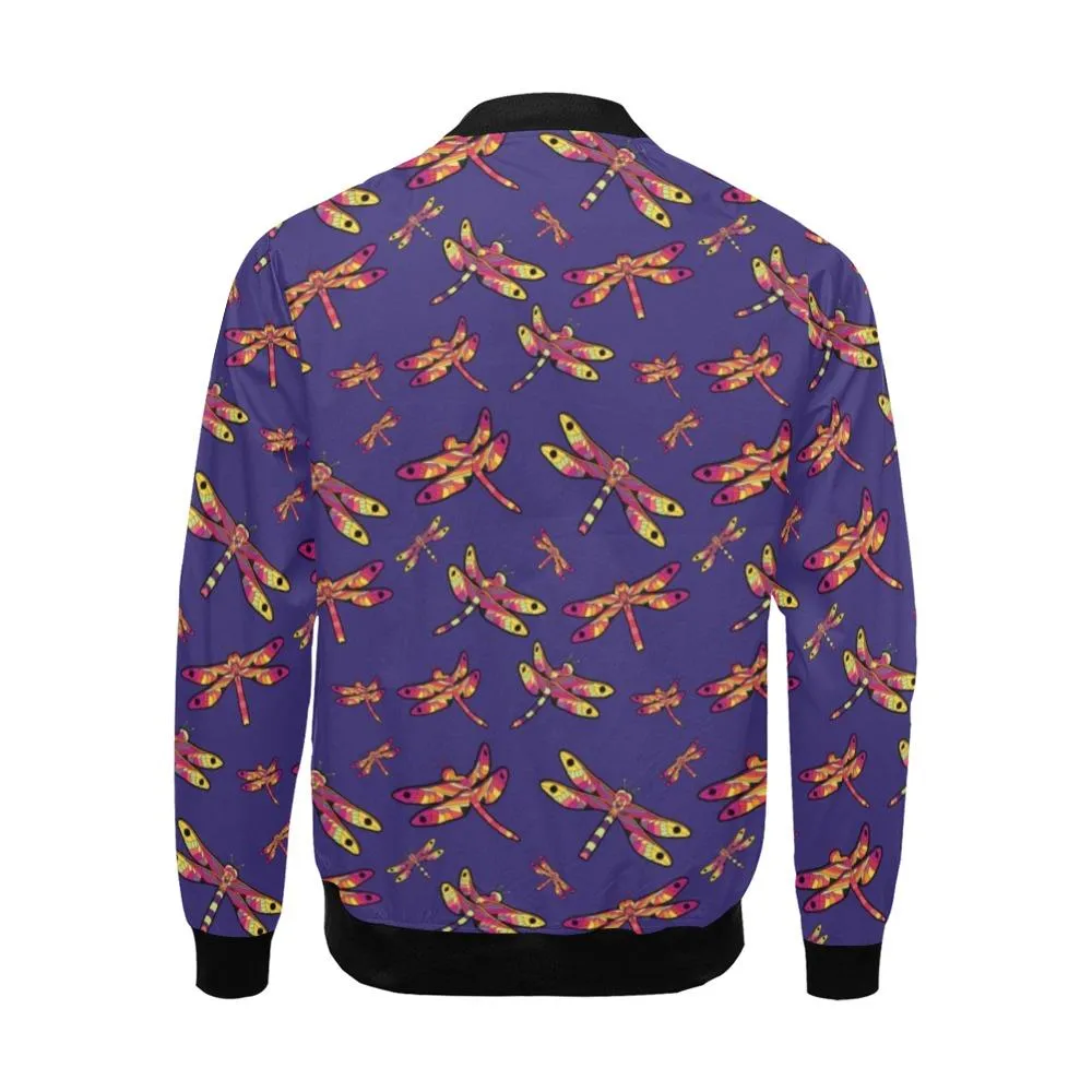 Gathering Purple Bomber Jacket for Men
