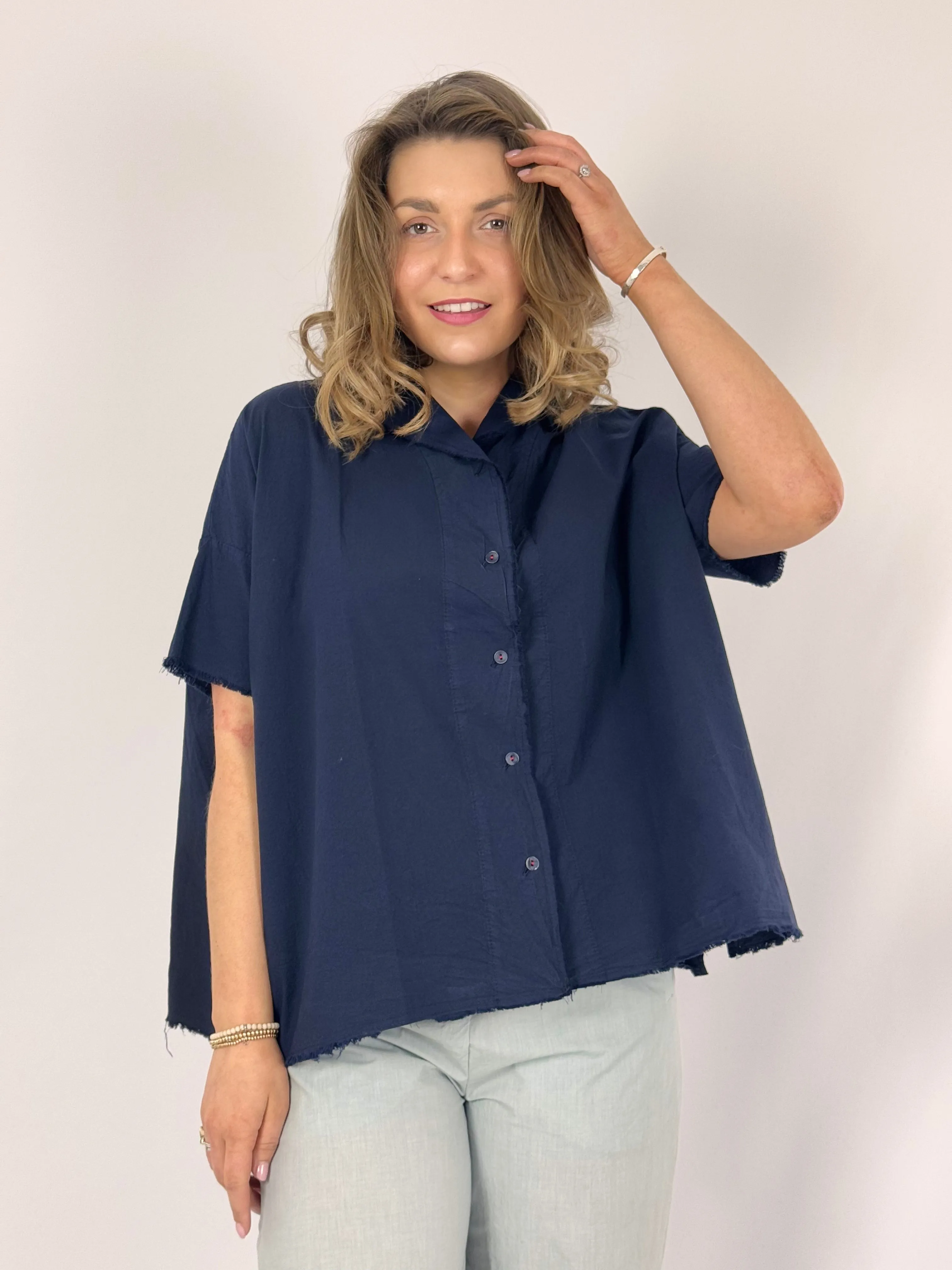 Hannoh Wessel Serenity Shirt Navy