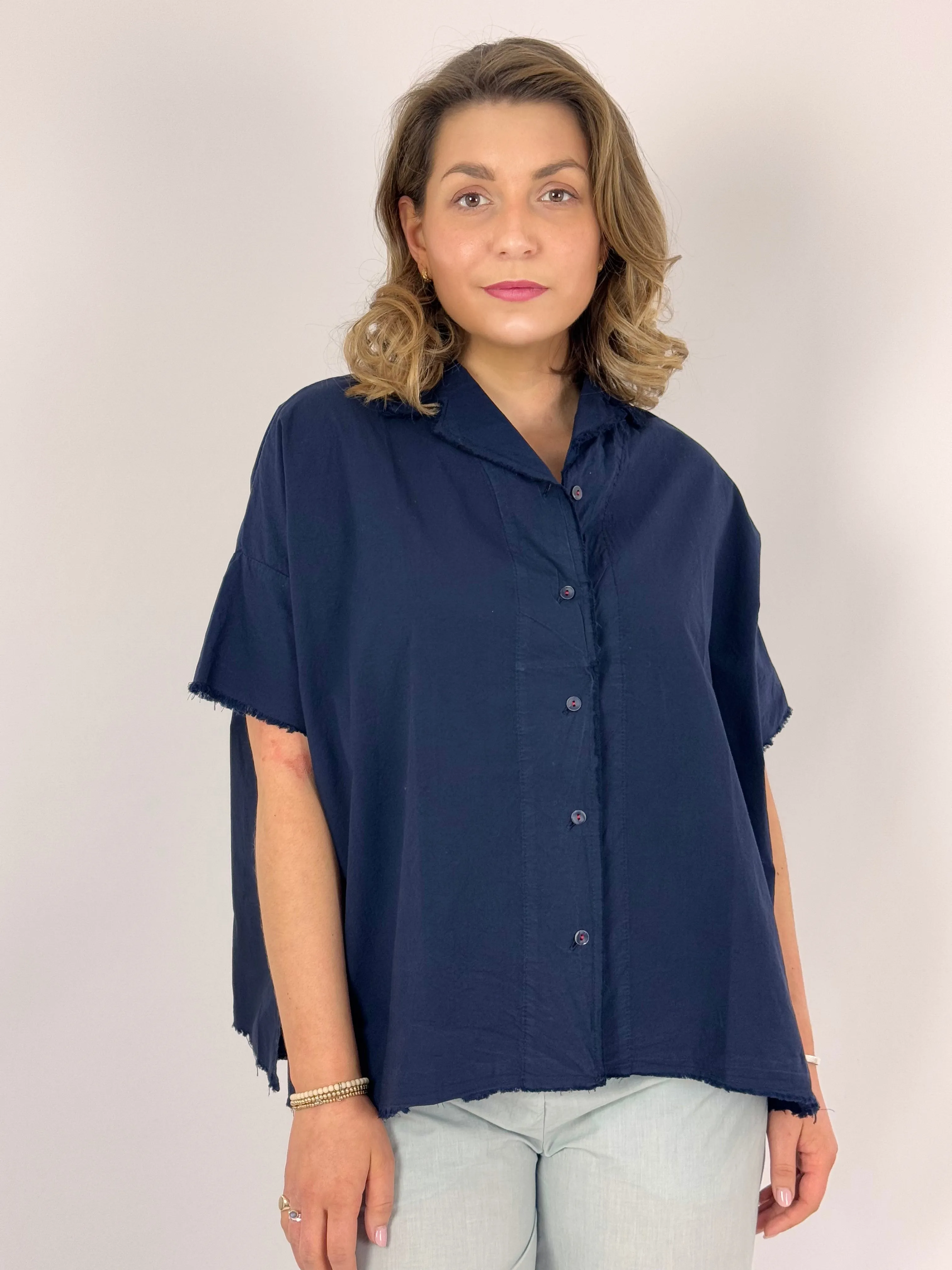 Hannoh Wessel Serenity Shirt Navy