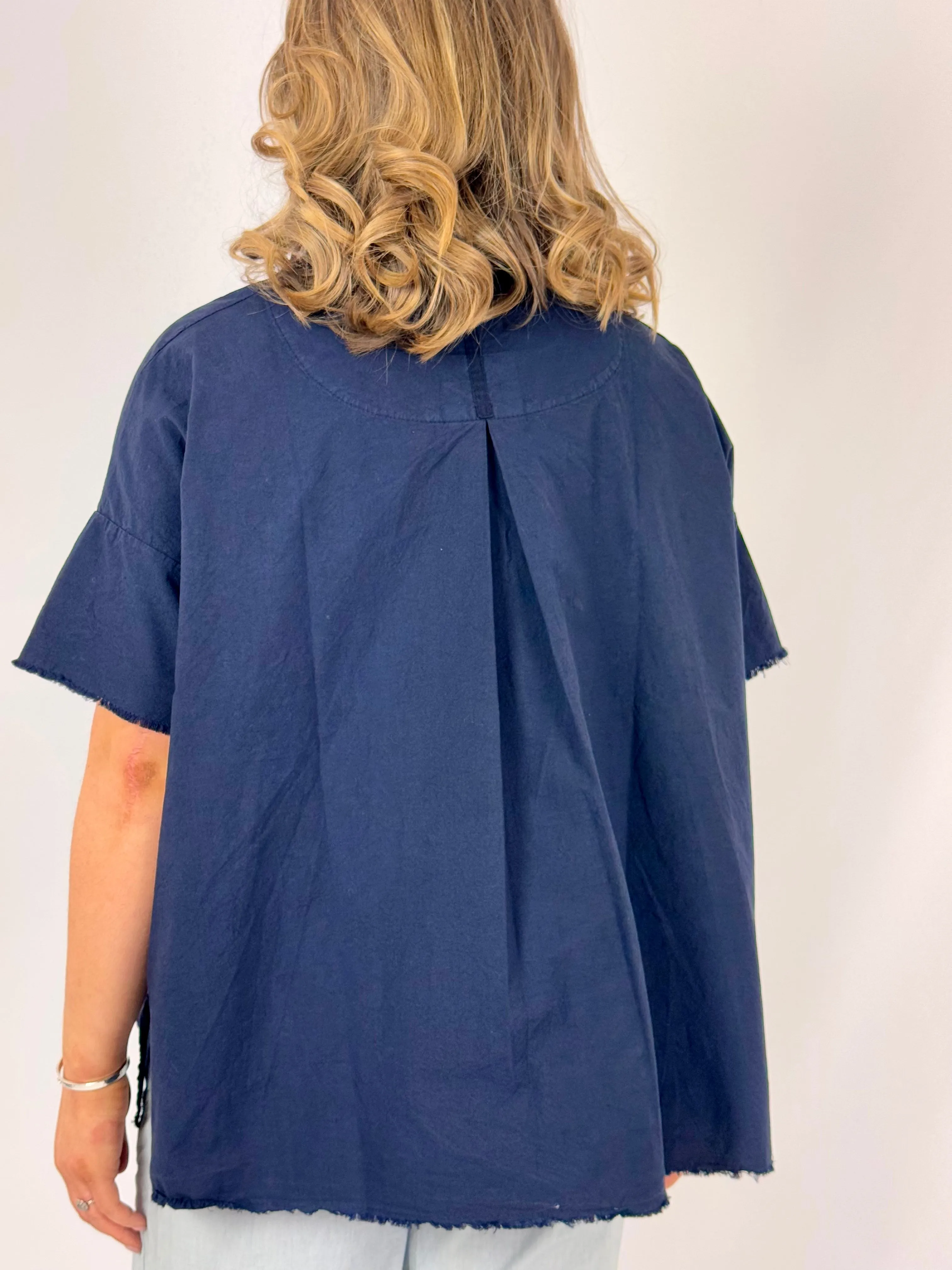 Hannoh Wessel Serenity Shirt Navy