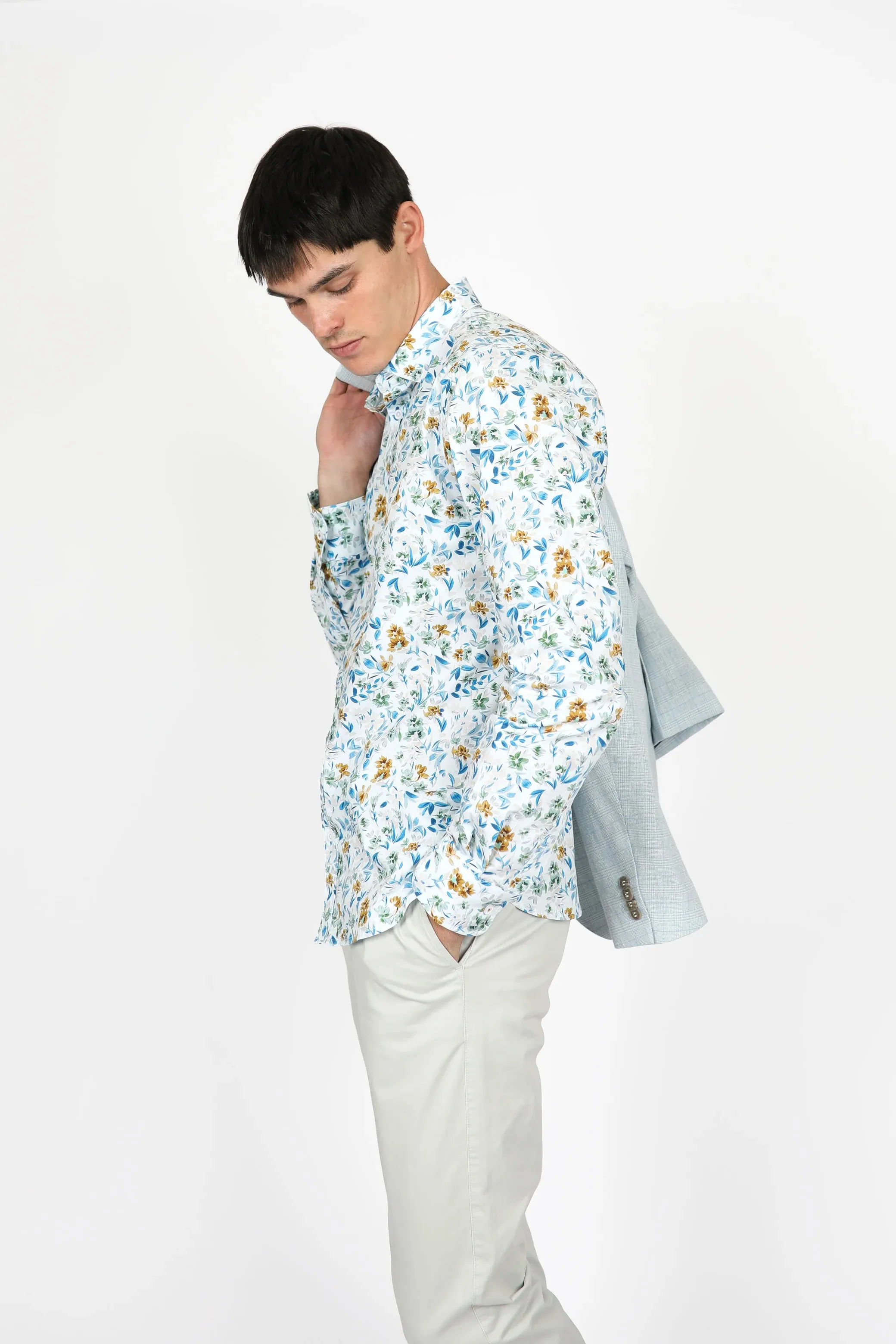 James Harper L/S Shirt - Blossoms