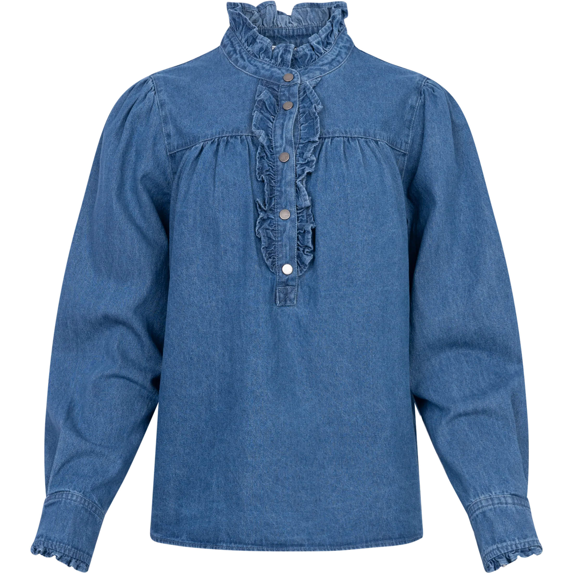 Justine Denim Shirt - Blue