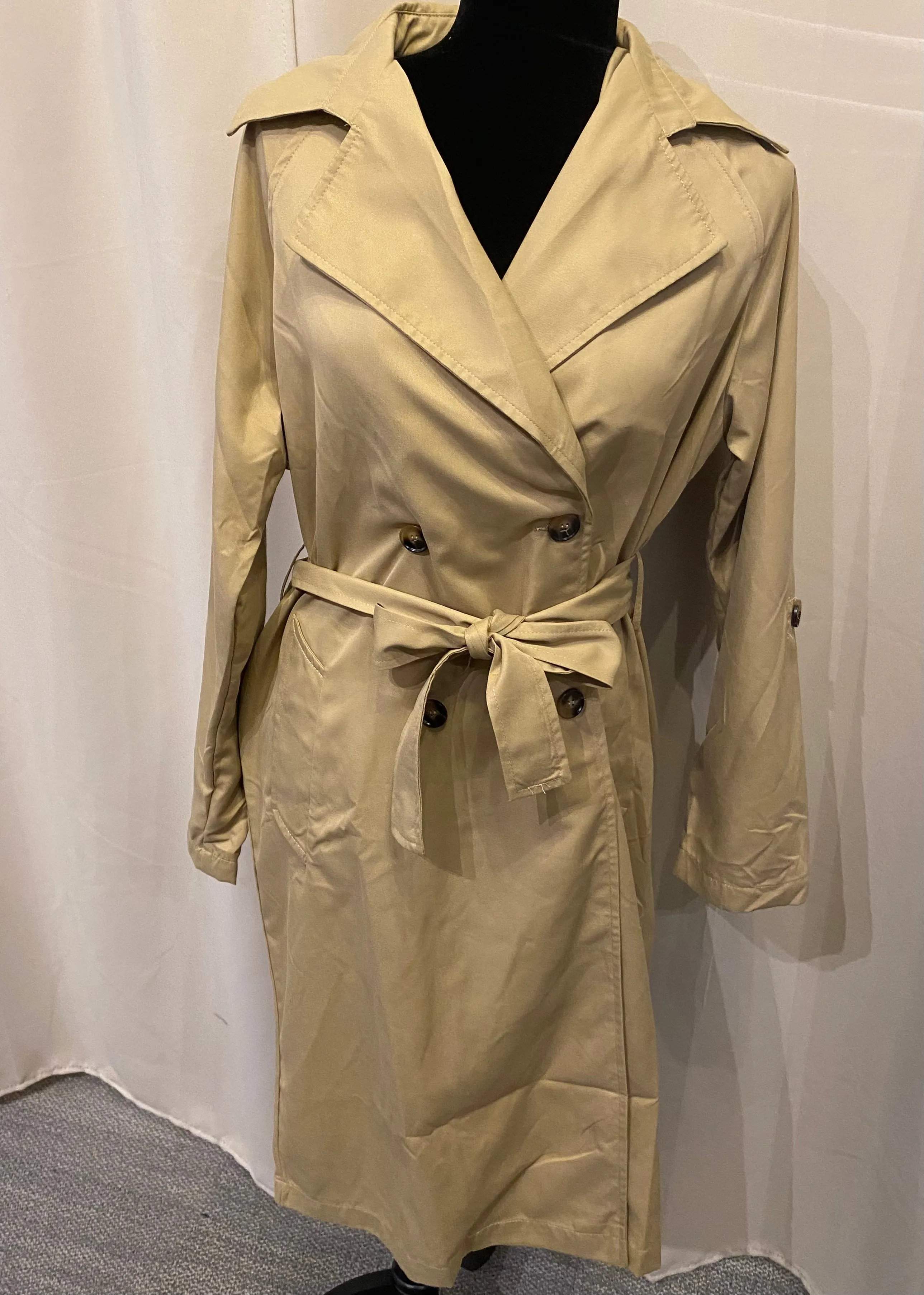 Khaki Trench Coat