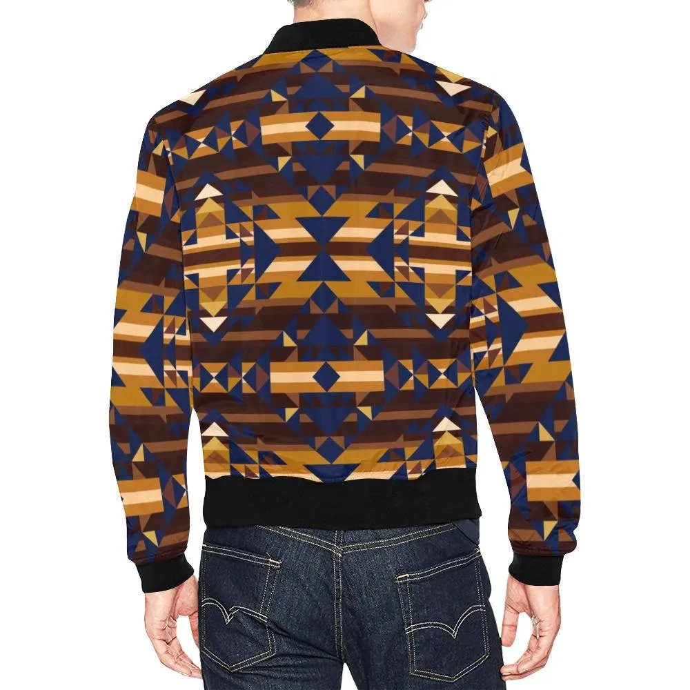 Marron Cloud Bomber Jacket for Men