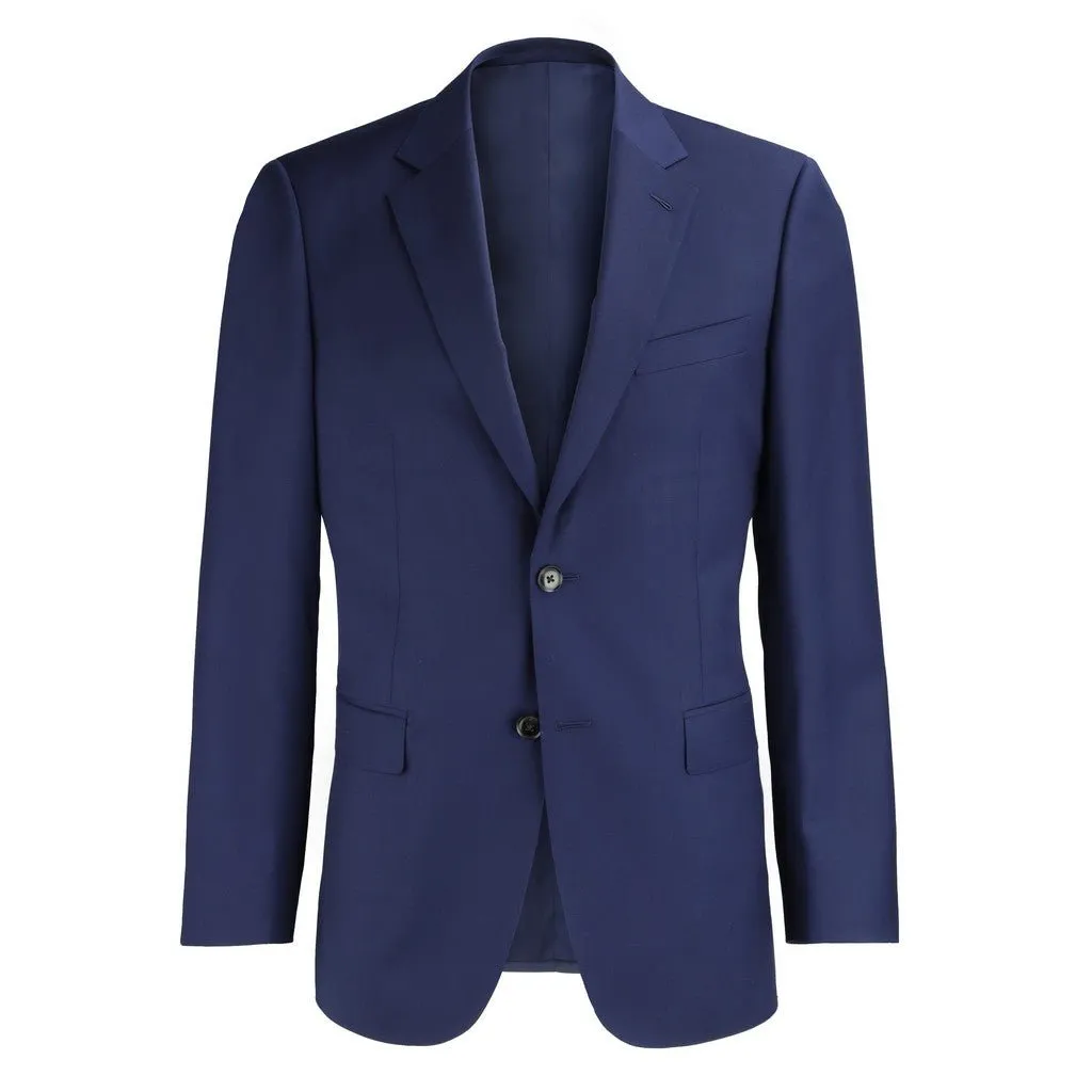 SARTORIAL EDGE Notch Lapel Slim Business Suit BLUE REG