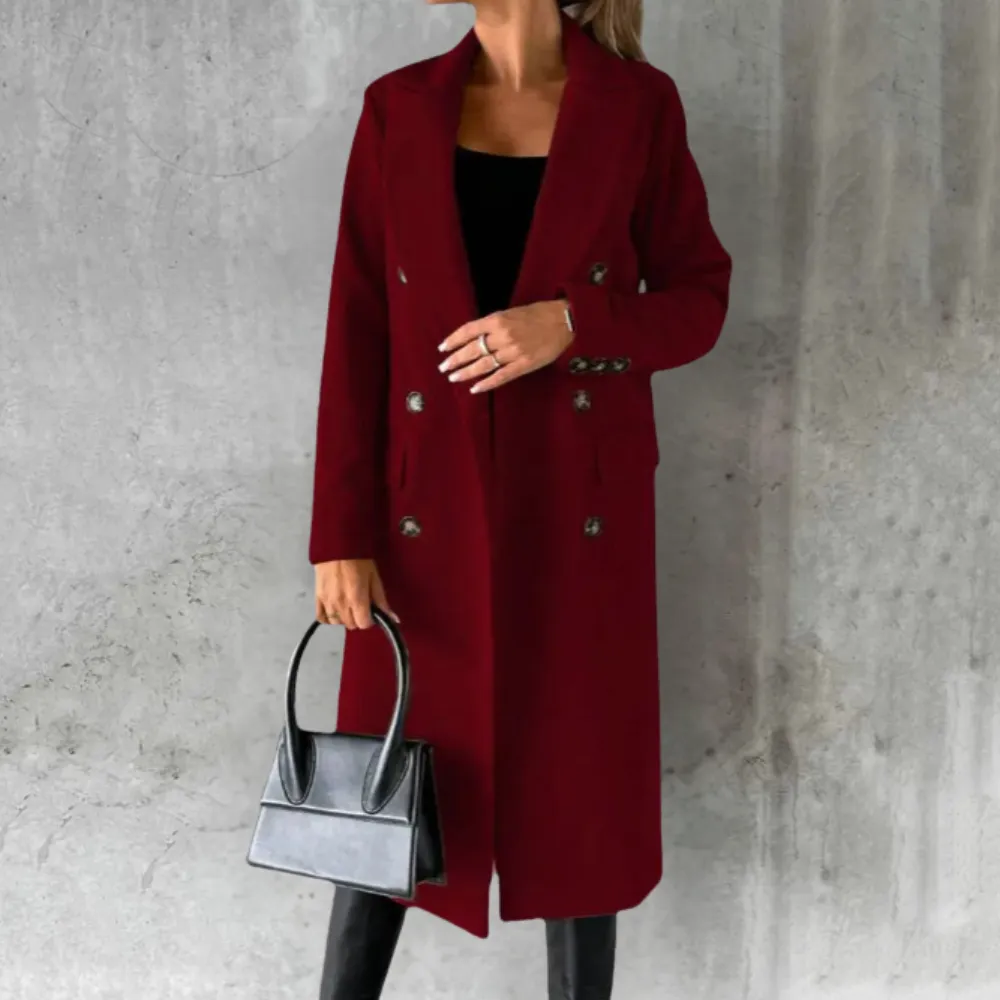 SELENE | City Chic Wool Trench