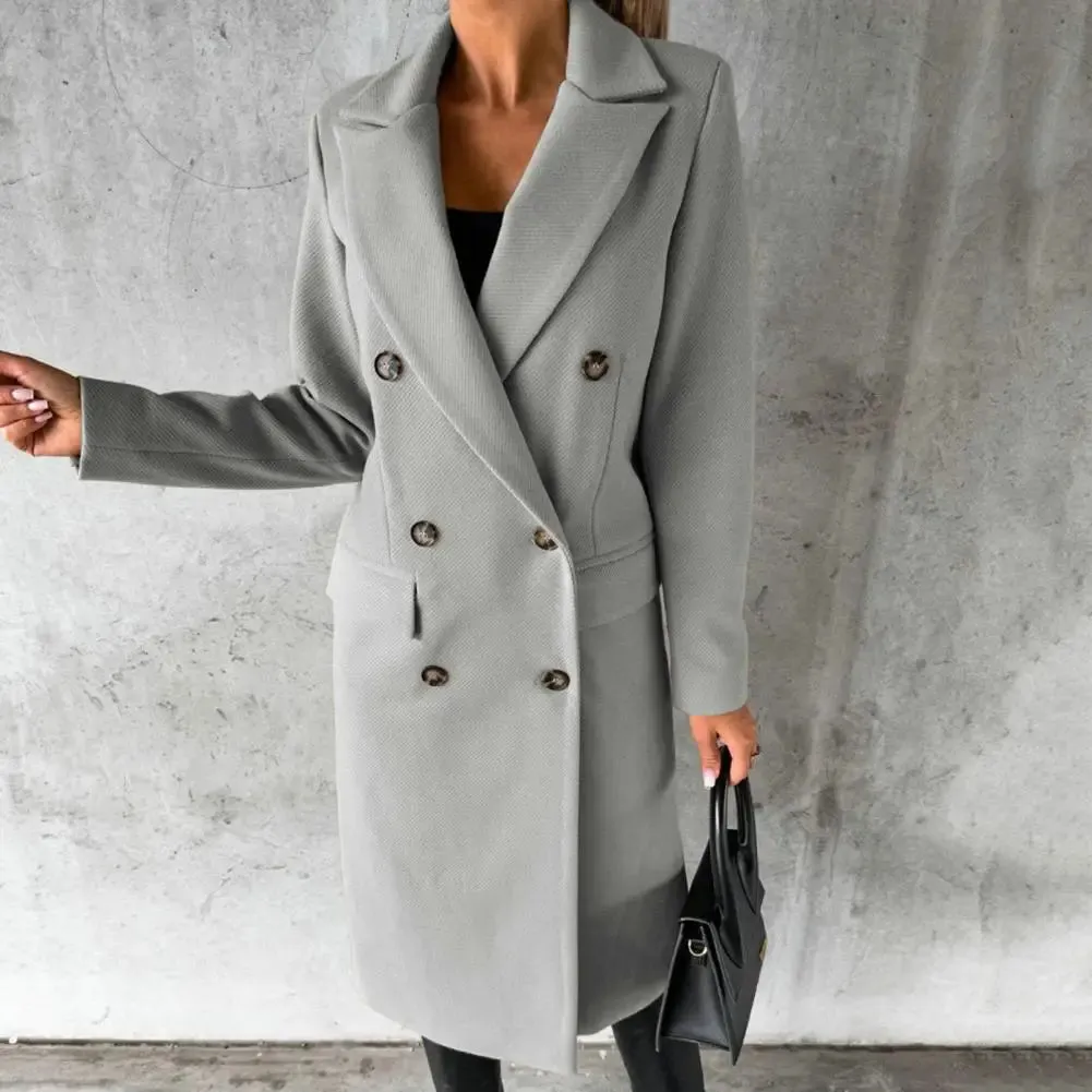 SELENE | City Chic Wool Trench