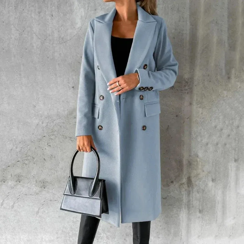SELENE | City Chic Wool Trench