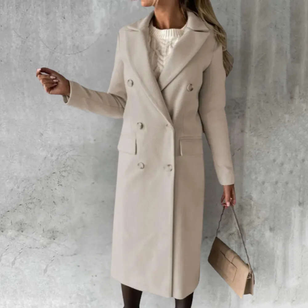 SELENE | City Chic Wool Trench