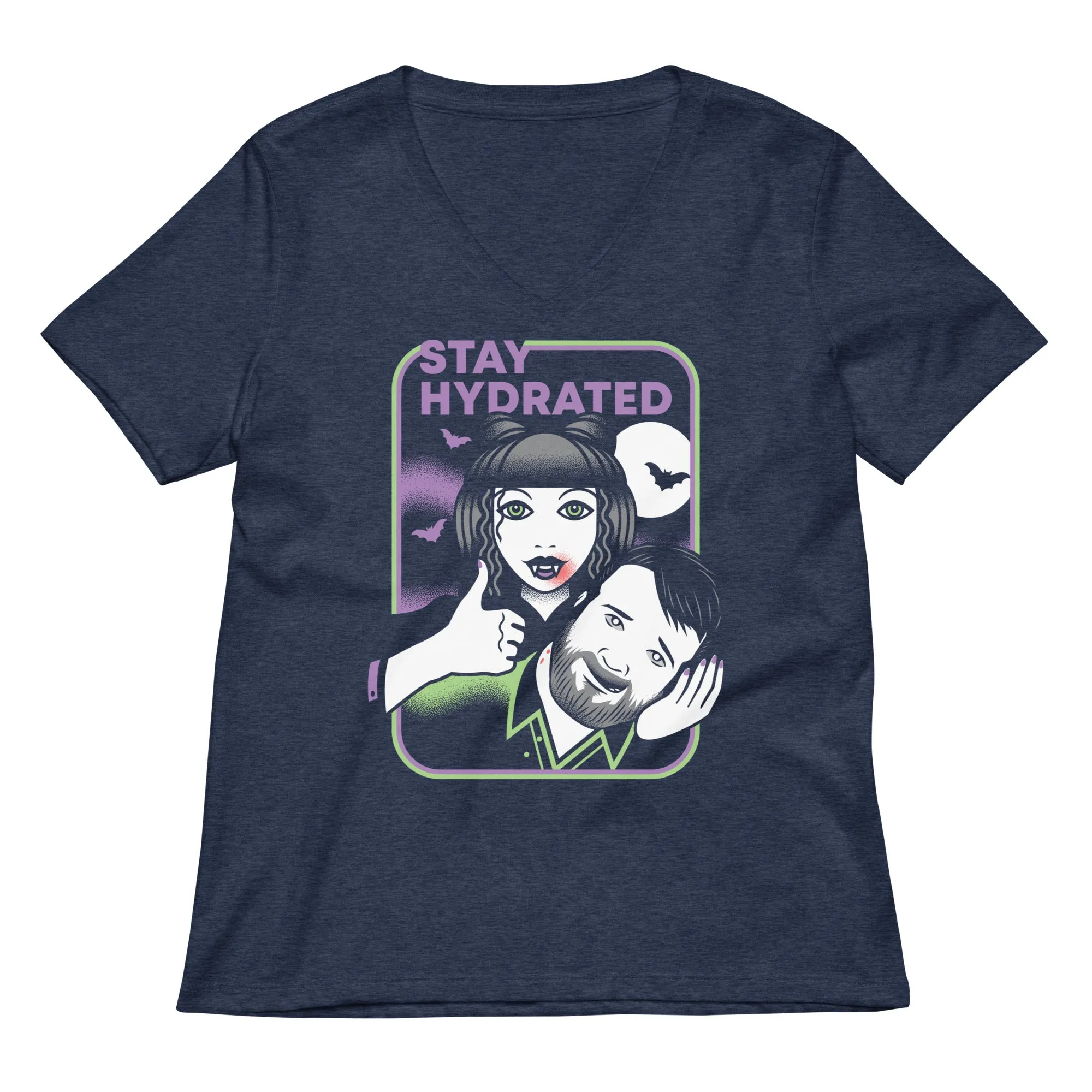 Stay Hydrated Women's V-Neck Tee
