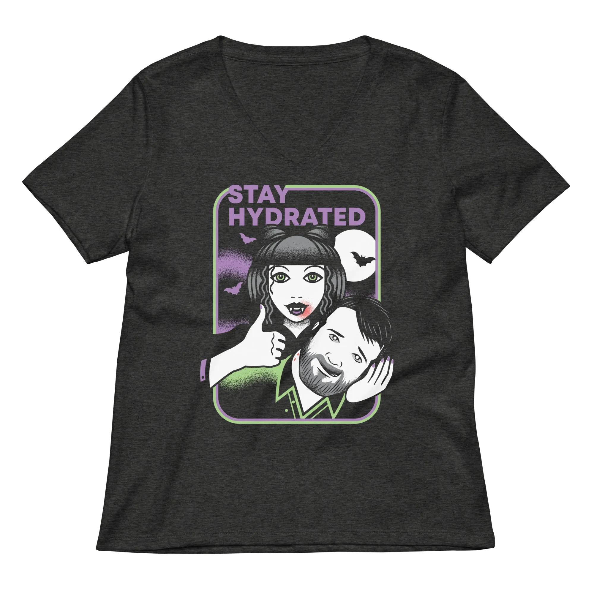 Stay Hydrated Women's V-Neck Tee