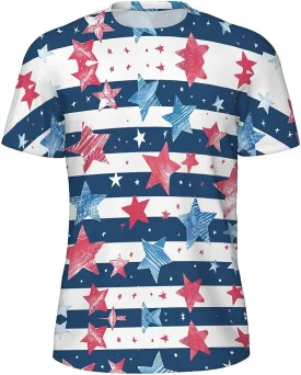 T-Shirts for Men Boys Unisex 3D Printed Shirts Short Sleeve Graphic Tees Shirt