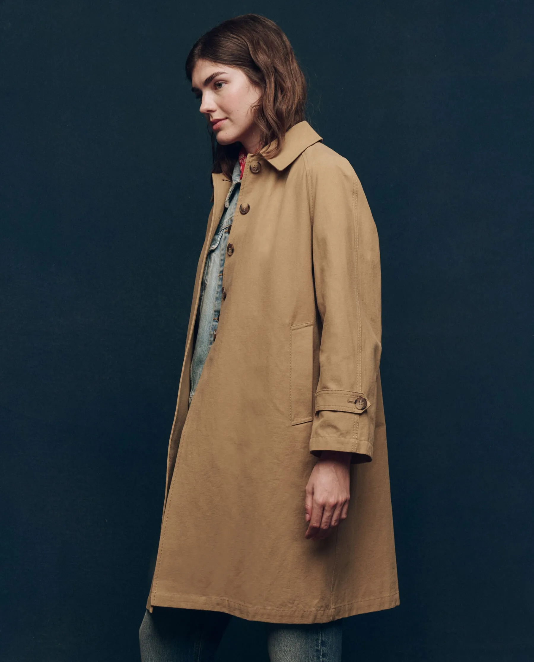 The Trench Coat. -- Khaki