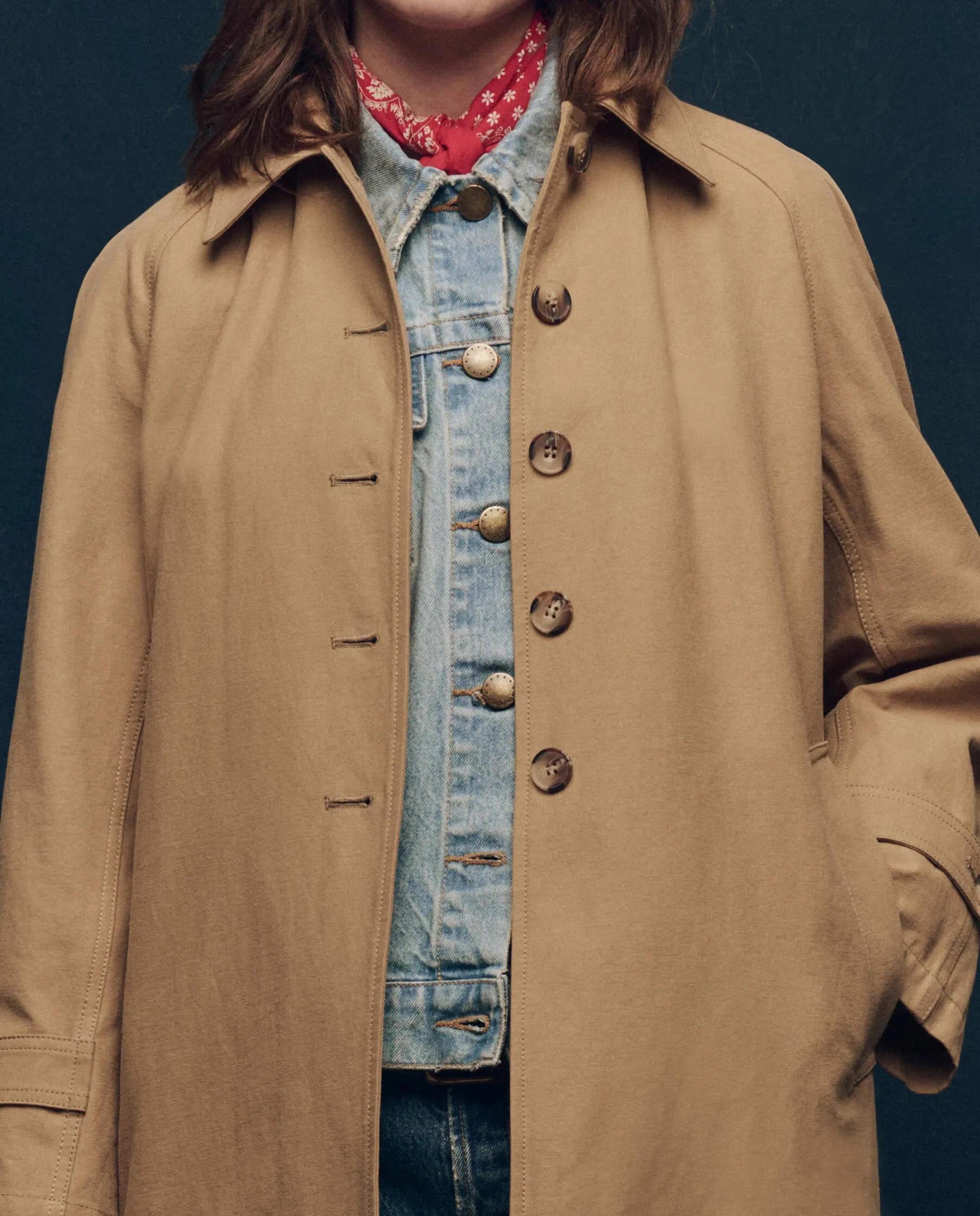 The Trench Coat. -- Khaki