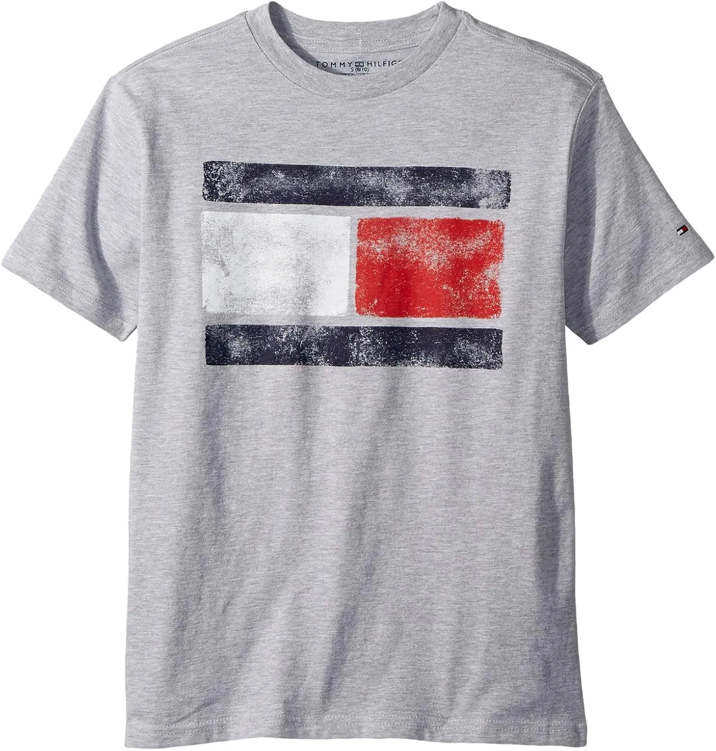 Tommy Hilfiger Boys' Short Sleeve Legacy Crew Neck T-Shirt