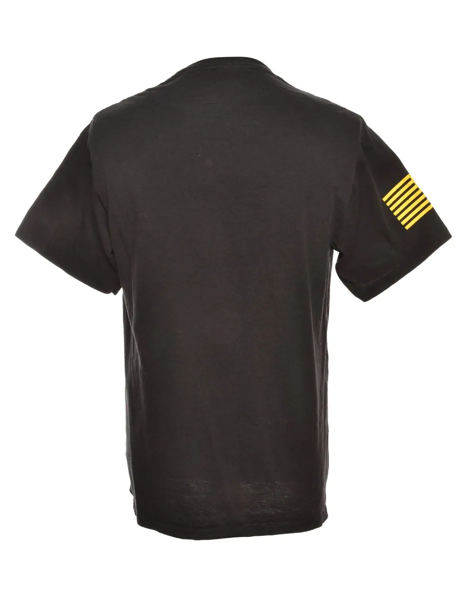US Army Printed T-shirt - L