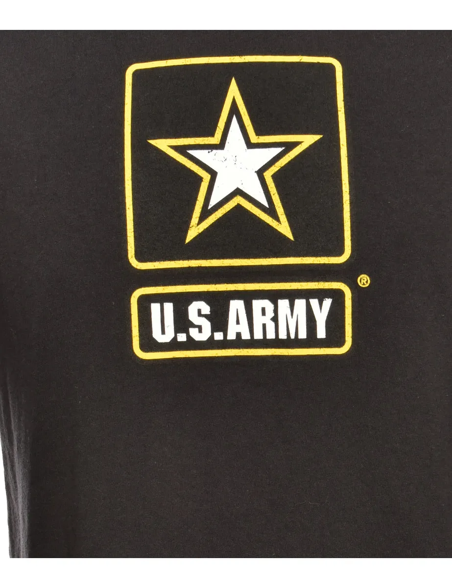 US Army Printed T-shirt - L