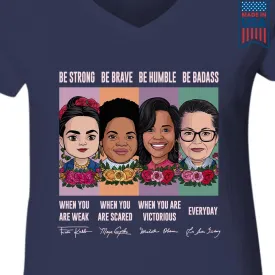 Women's V-neck T-shirt TSVB590