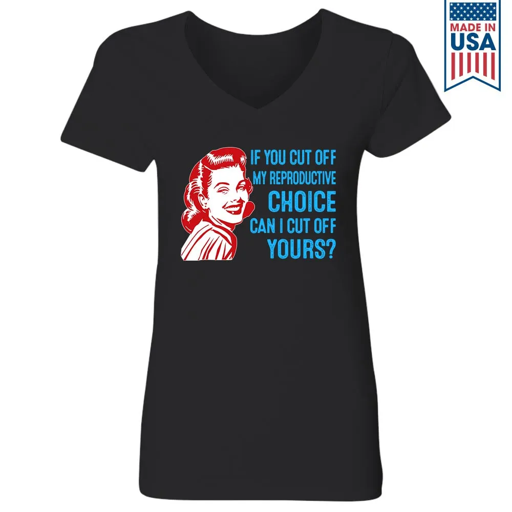 Women's V-neck T-shirt TSVB608