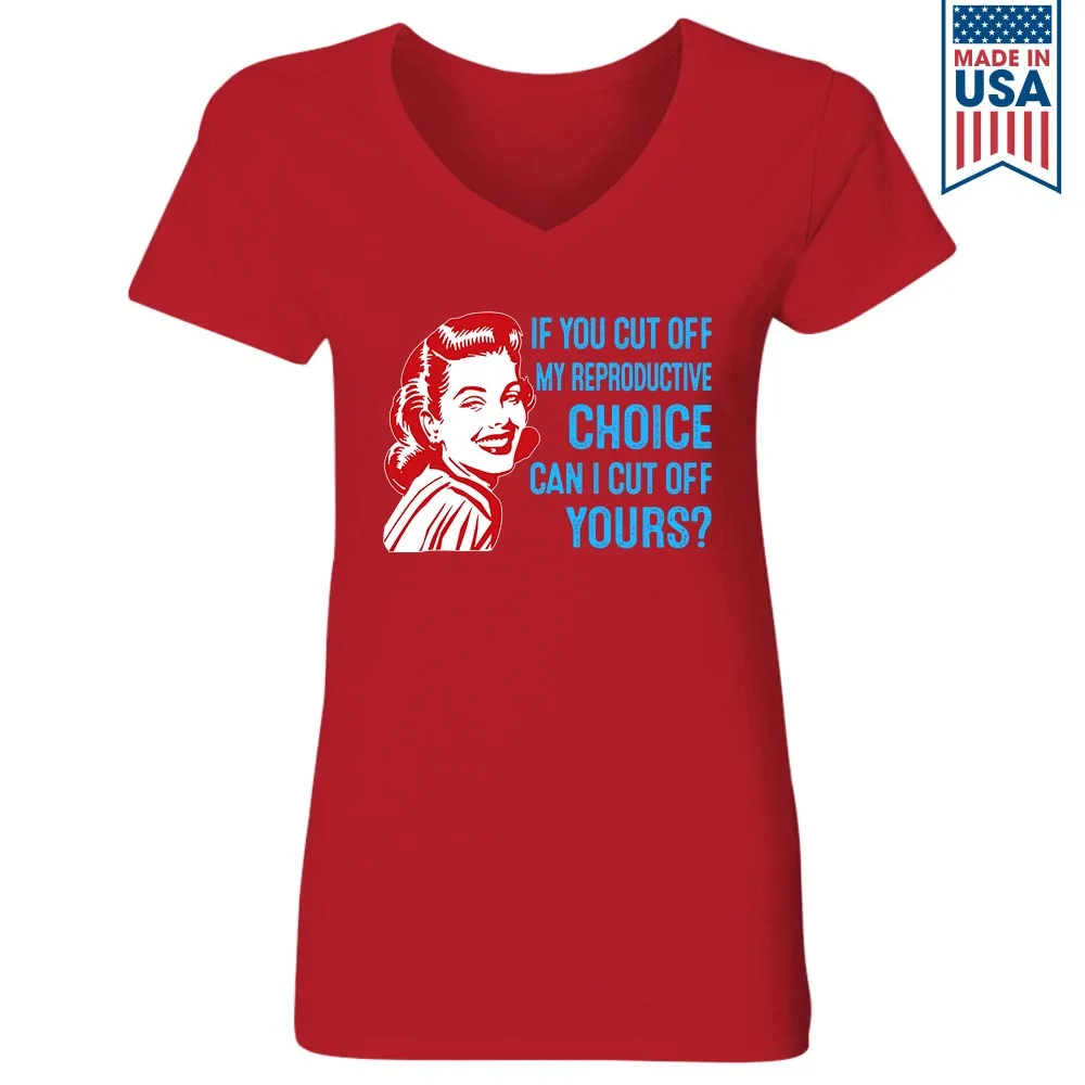 Women's V-neck T-shirt TSVB608