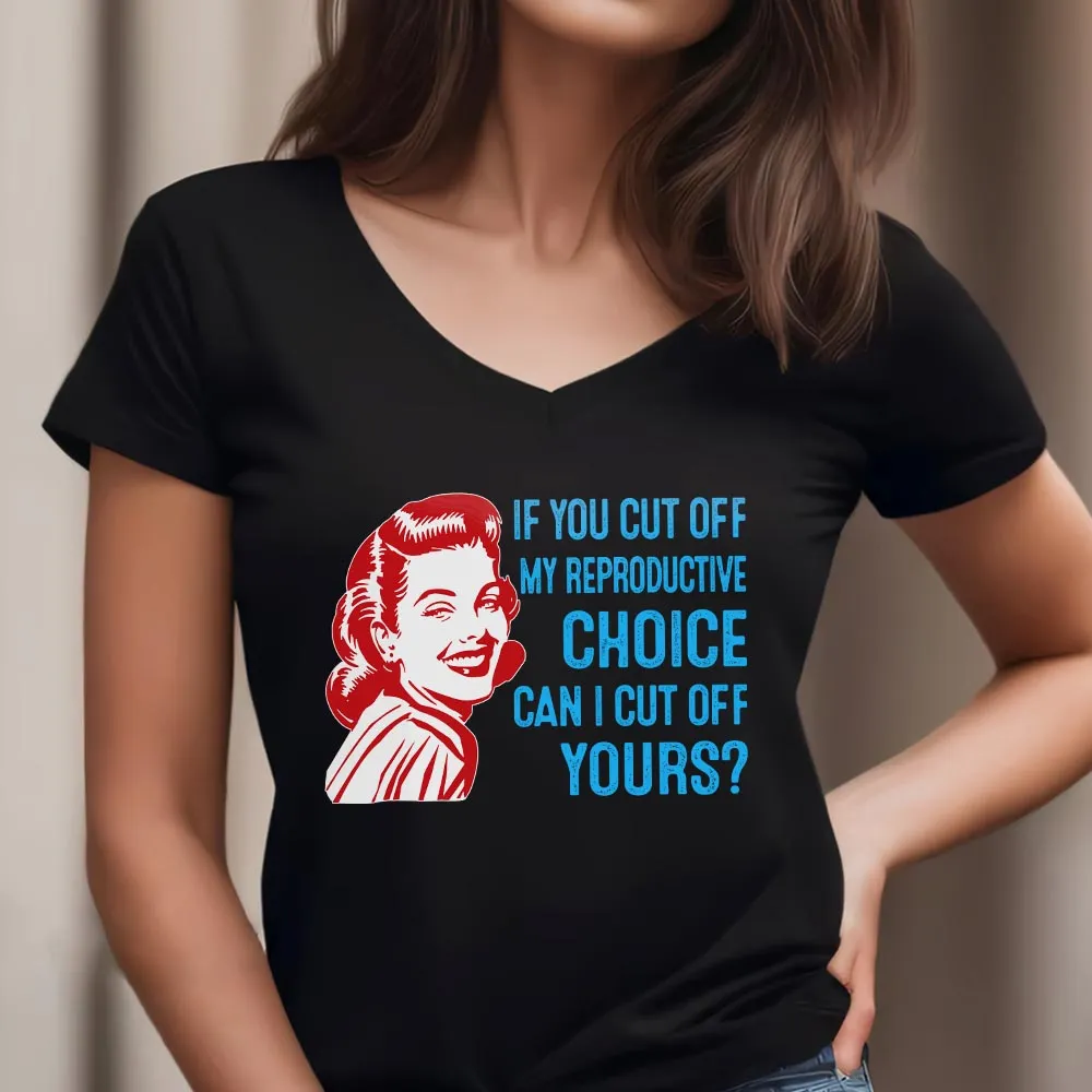Women's V-neck T-shirt TSVB608