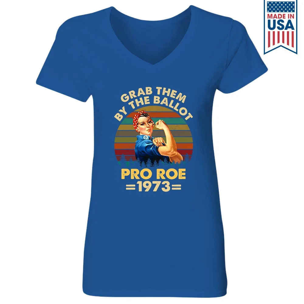 Women's V-neck T-shirt TSVB628