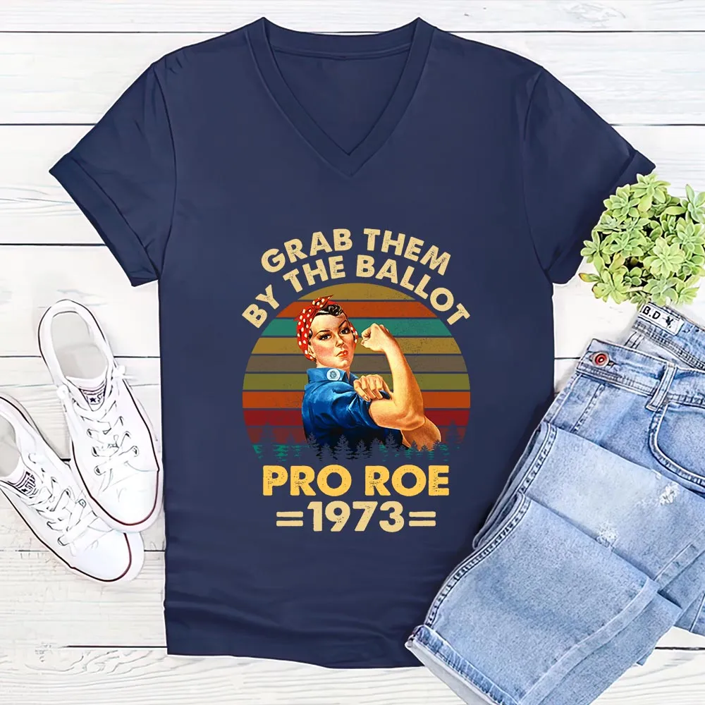 Women's V-neck T-shirt TSVB628