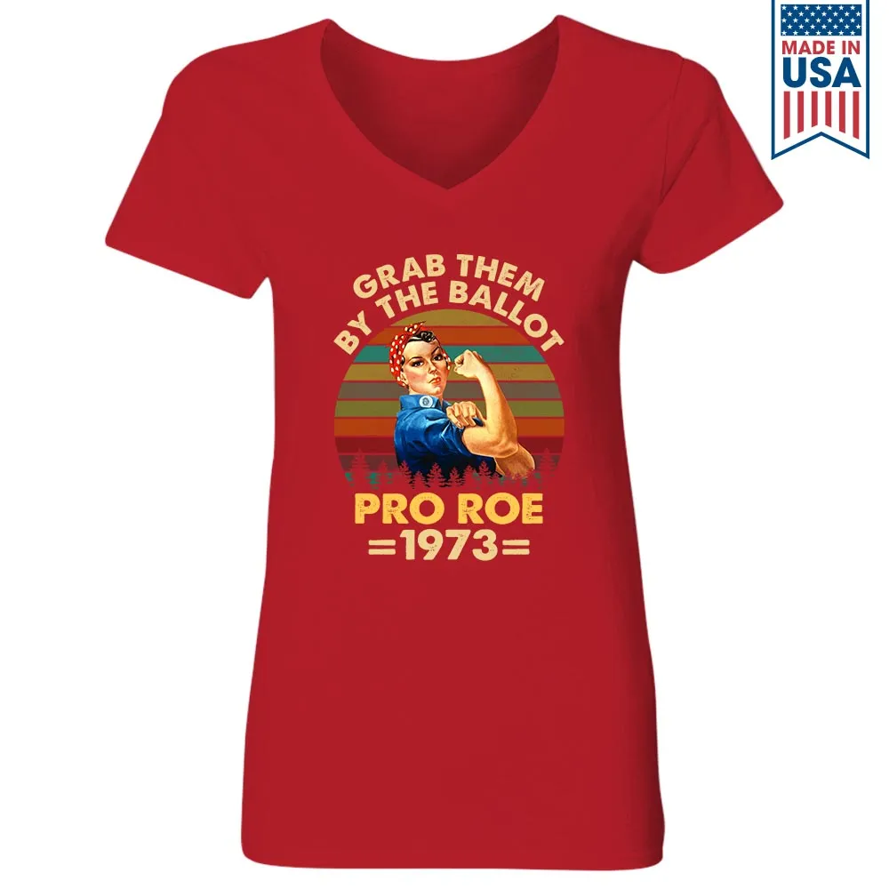 Women's V-neck T-shirt TSVB628