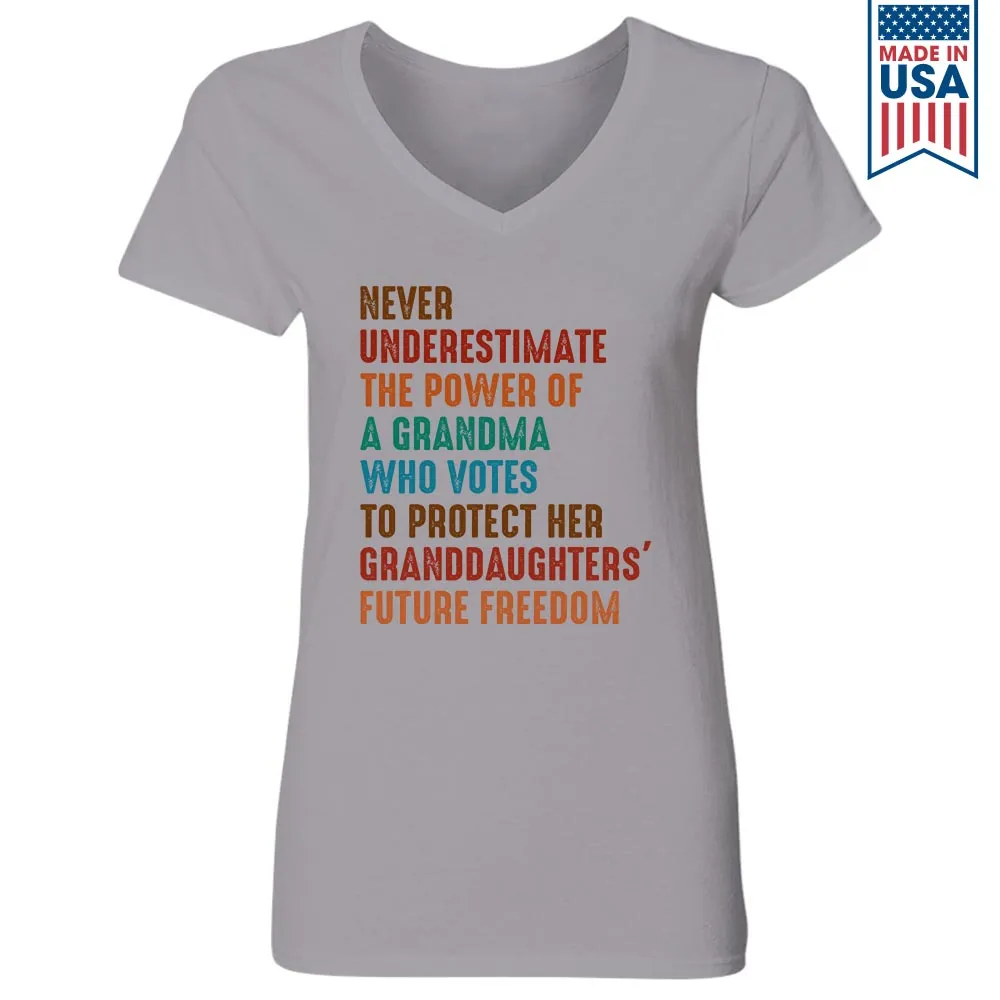 Women's V-neck T-shirt TSVW525