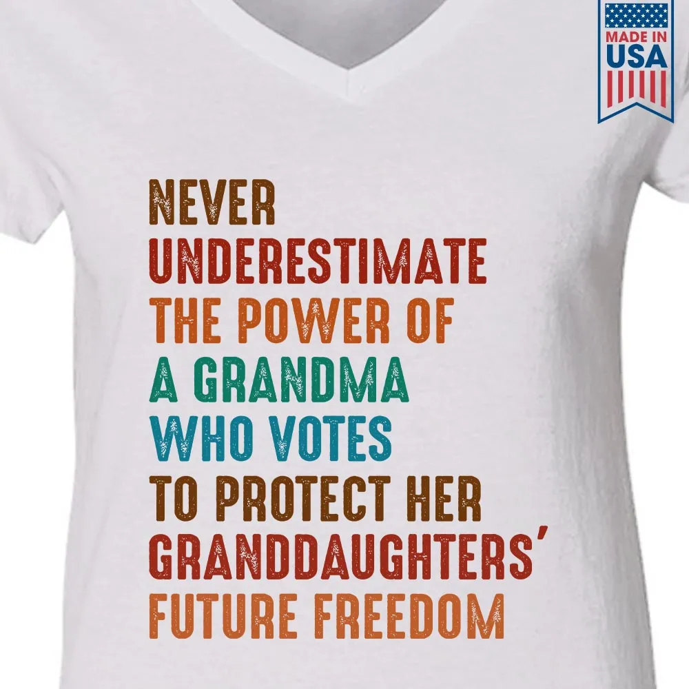 Women's V-neck T-shirt TSVW525