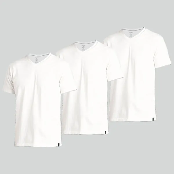 Zone 100% Cotton V-Neck T-Shirt (Tri-Pack) (Copy)